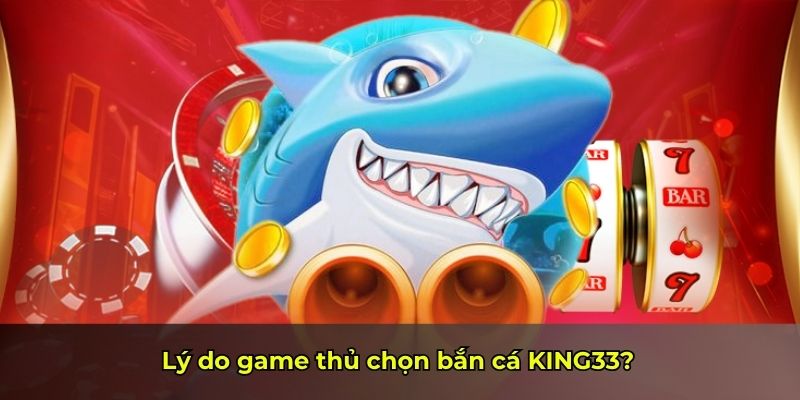 Lý do game thủ chọn bắn cá KING33?